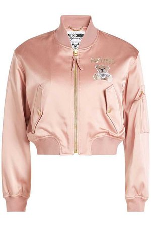 Fitted Envers Satin Jacket