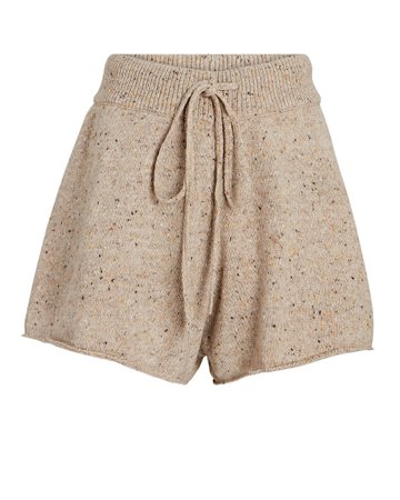 Shona Joy Noelle Speckled Knit Shorts | INTERMIX®