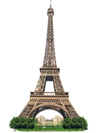 Eiffel Tower France png filler