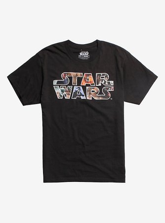 Star Wars Logo Timeline T-Shirt