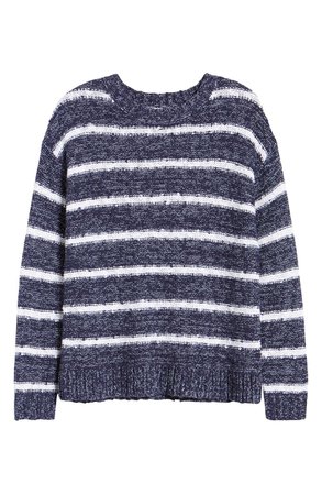 Caslon® Slubbed Cotton Blend Sweater | Nordstrom