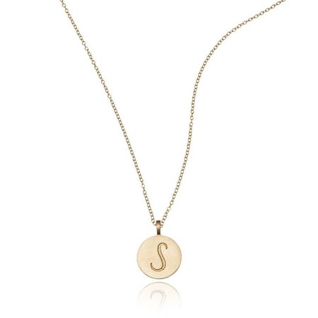 Loulerie initial necklace