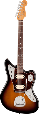 Fender Kurt Cobain Jaguar, 3-Color Sunburst, Electric Guitar