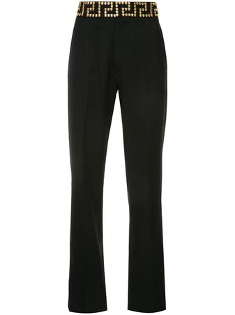 Versace Pre-Owned Gianni Versace Long Pants £740 - Buy Online - Mobile Friendly, Fast Delivery