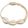 Amazon.com: Shegirl Boho Shell Ankle Bracelet Simple Weaving Rope Anklet Hawaiian Handmade Beach Barefoot Fashion Foot Jewelry for Women and Girls (Beige) : Clothing, Shoes & Jewelry