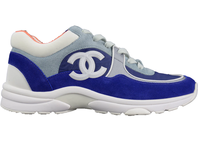 chanel sneakers blue