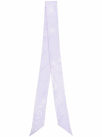 Givenchy geometric-print silk scarf - FARFETCH