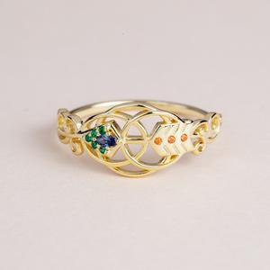 Make It Minnie - Changing Fate Gold Ring | 925 Sterling Silver