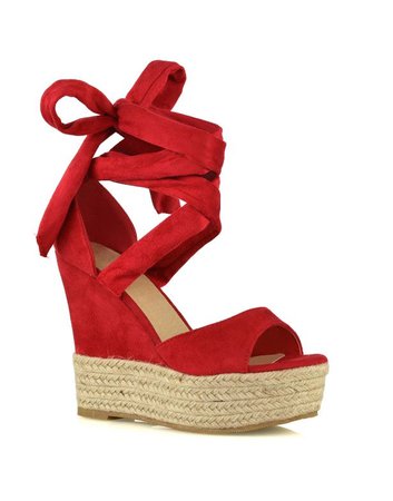 wedges red