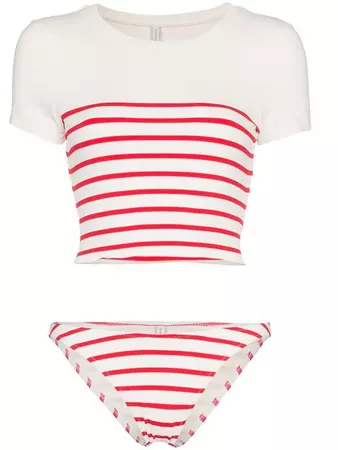 Solid And Striped The Meghan Stripe Bikini - Farfetch