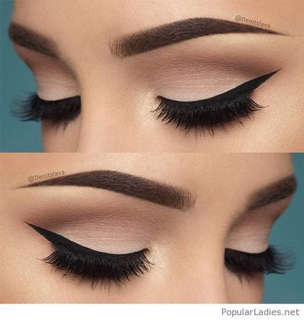 nude and black eyeshadow - Google Search