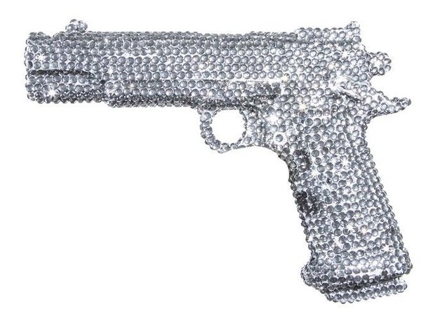 bling bejeweled gun