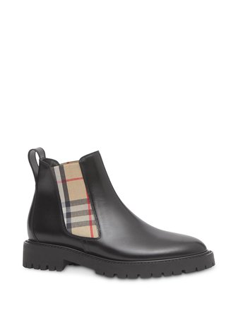 Burberry Vintage Check Chelsea Boots - Farfetch
