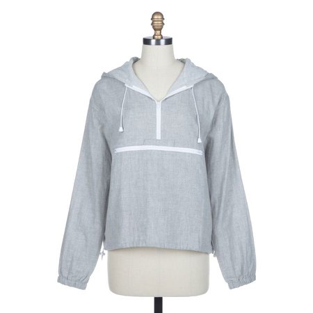 Thread & Supply Lightweight Cotton Pullover Jacket at Dry Goods