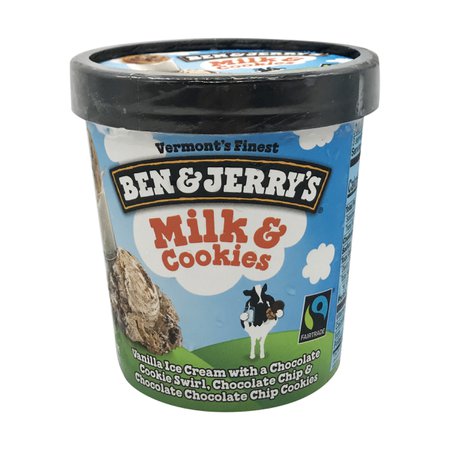 Milk & Cookies Ice Cream, 1 pint, Ben & Jerry's | Whole Foods Market