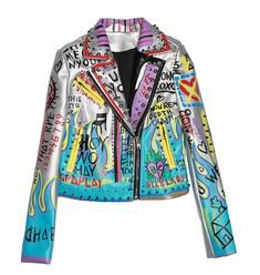 Crazy Leather for Women Jacket
