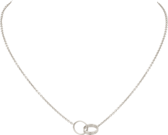 CRB7212500 - LOVE necklace - White gold - Cartier
