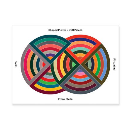 Frank Stella Jigsaw Puzzle - 750 Pieces | MoMA Design Store