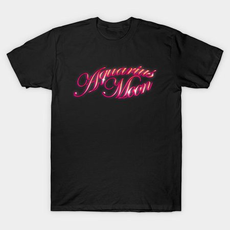 Aquarius Moon T-shirt by carmenmorenna