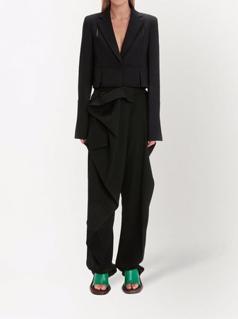 JW Anderson FOLD OVER TAILORED TROUSERS - Farfetch