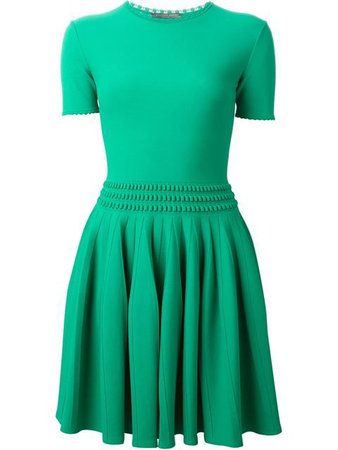 Green Alexander McQueen Dress 2