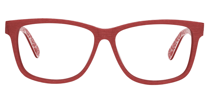 Rectangle Cyan Glasses