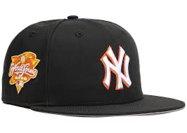 orange new era hat