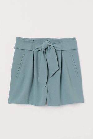 Fitted Shorts - Green