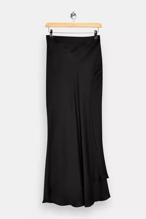 **Black Wrap Midi Skirt By Topshop Boutique | Topshop
