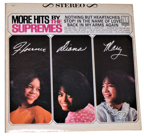 The Supremes vinyl music albums