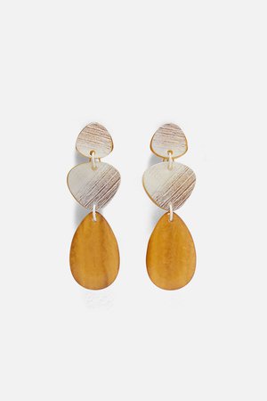 CONTRASTING EARRINGS - Jewelry-ACCESSORIES-WOMAN | ZARA United States