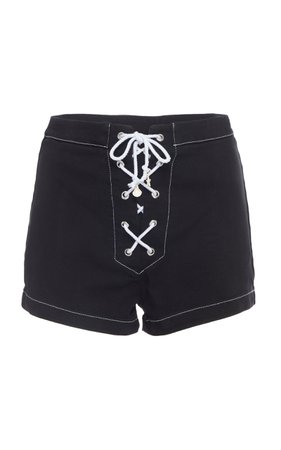Solid & Striped Dark sailor denim shorts Size: 26