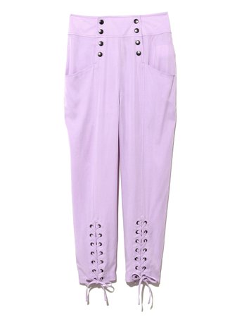 LACE UP PANTS（パンツ/ストレートパンツ）｜X-girl（エックスガール）の通販｜ファッションウォーカー