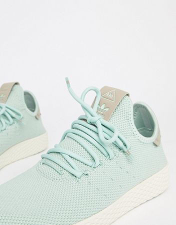 adidas Originals | adidas Originals Pharrell Williams Tennis Hu Sneakers In Green