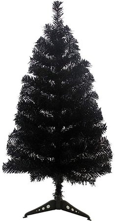 black Xmas tree 3ft