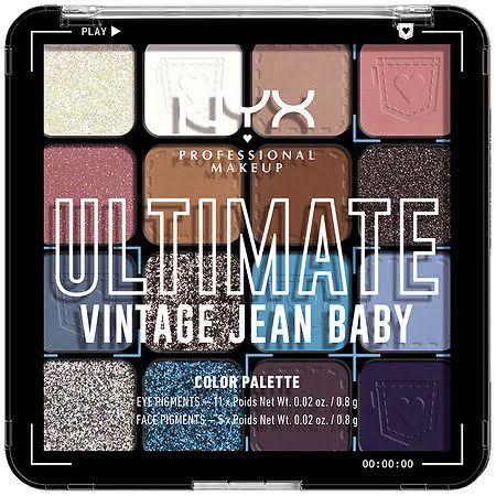 NYC Ultimate Vintage Jean Baby Eyeshadow Palette