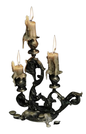 candelabra Victorian gothic