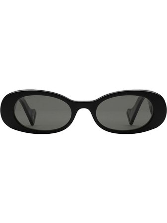 Gucci Eyewear Solglasögon Med Ovala Bågar - Farfetch