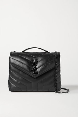 SAINT LAURENT | Loulou small quilted leather shoulder bag | NET-A-PORTER.COM