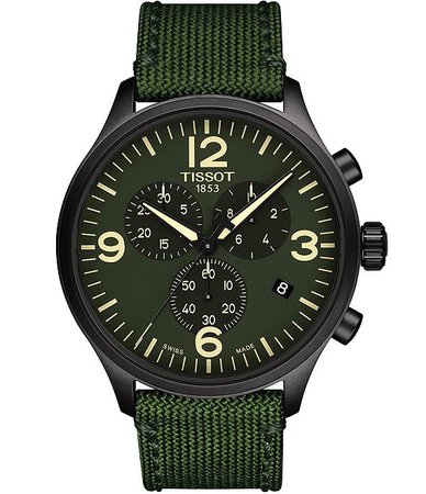 Tissot Green Dial Chrono XL Watch