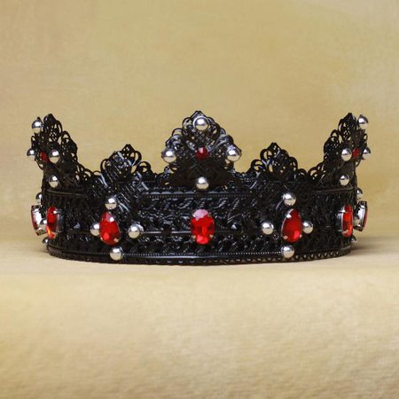 BILAL BEST Black Crown, Gothic Crown, Red Crown - olenagrin