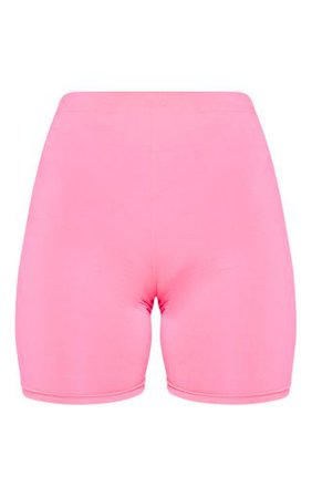 Neon Pink Cycle Short | Shorts | PrettyLittleThing