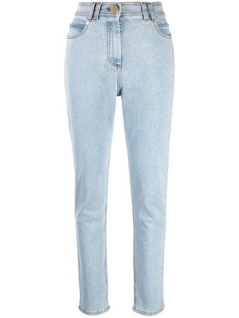 Balmain high-waisted Denim Jeans - Farfetch