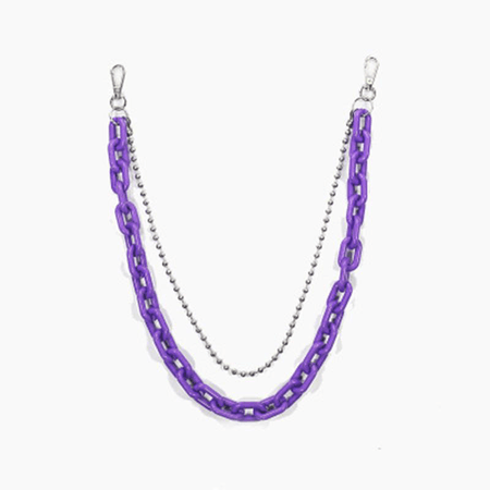 purple pant chain