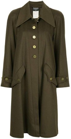 Pre-Owned cashmere midi coat