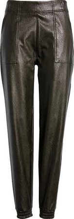 SPANX® Faux Leather Jogger Pants | Nordstrom
