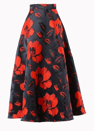 poppy skirt