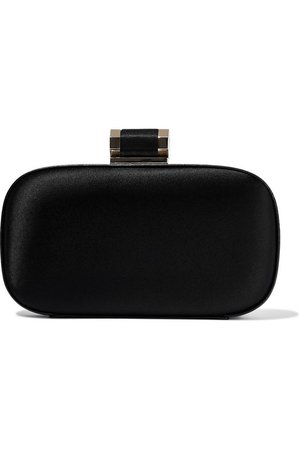 Satin box clutch | HALSTON HERITAGE | Sale up to 70% off | THE OUTNET