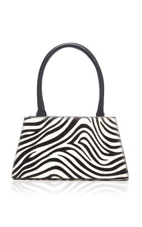 Dora Zebra Print Calf Hair Bag by RIXO | Moda Operandi