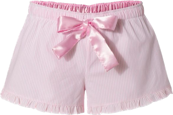 pink ribbon pants